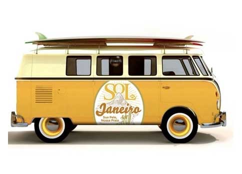 A Sol de Janeiro bulli VW DOUBLE