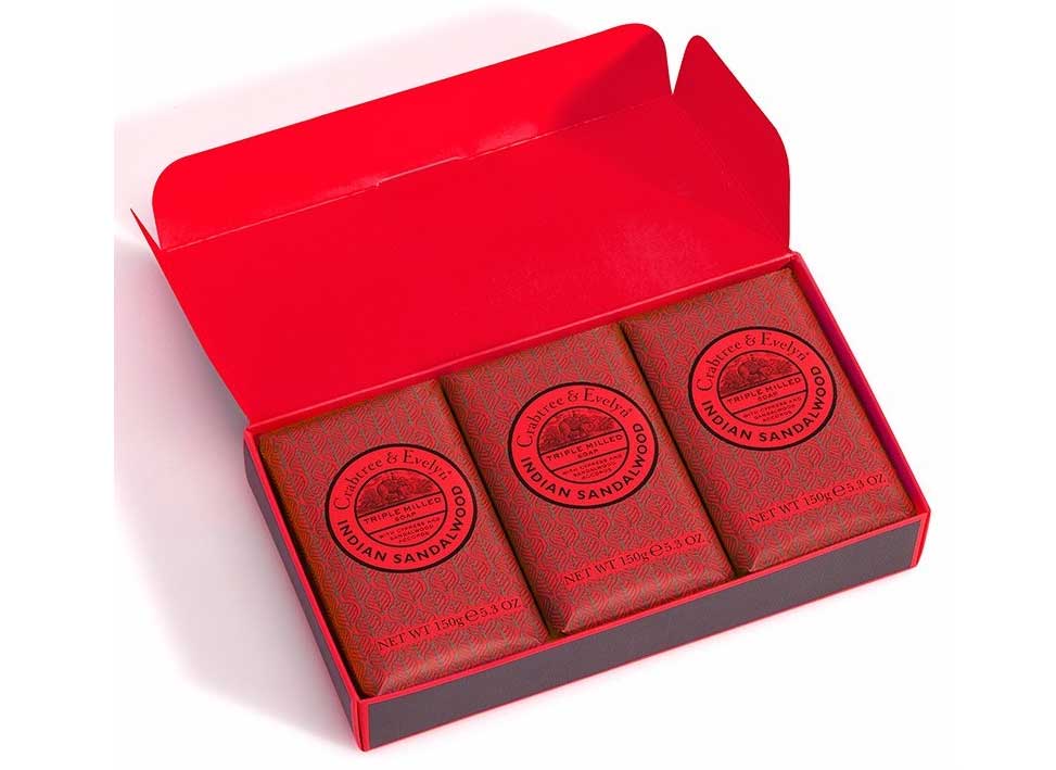 Crabtree Evelyn Soap WIN Indian Sandalwood MAX