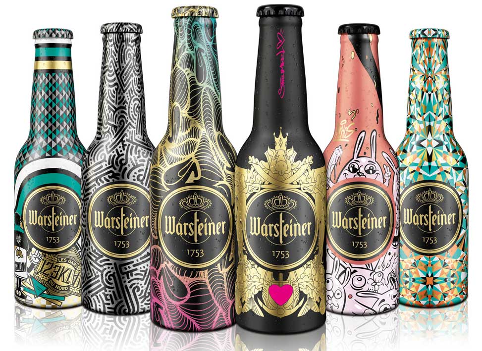 Flaschencomposing Warsteiner Art Collection MAX